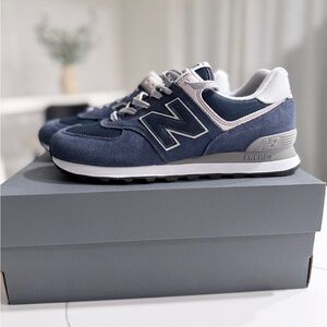New Balance 574 Core Navy Sneakers